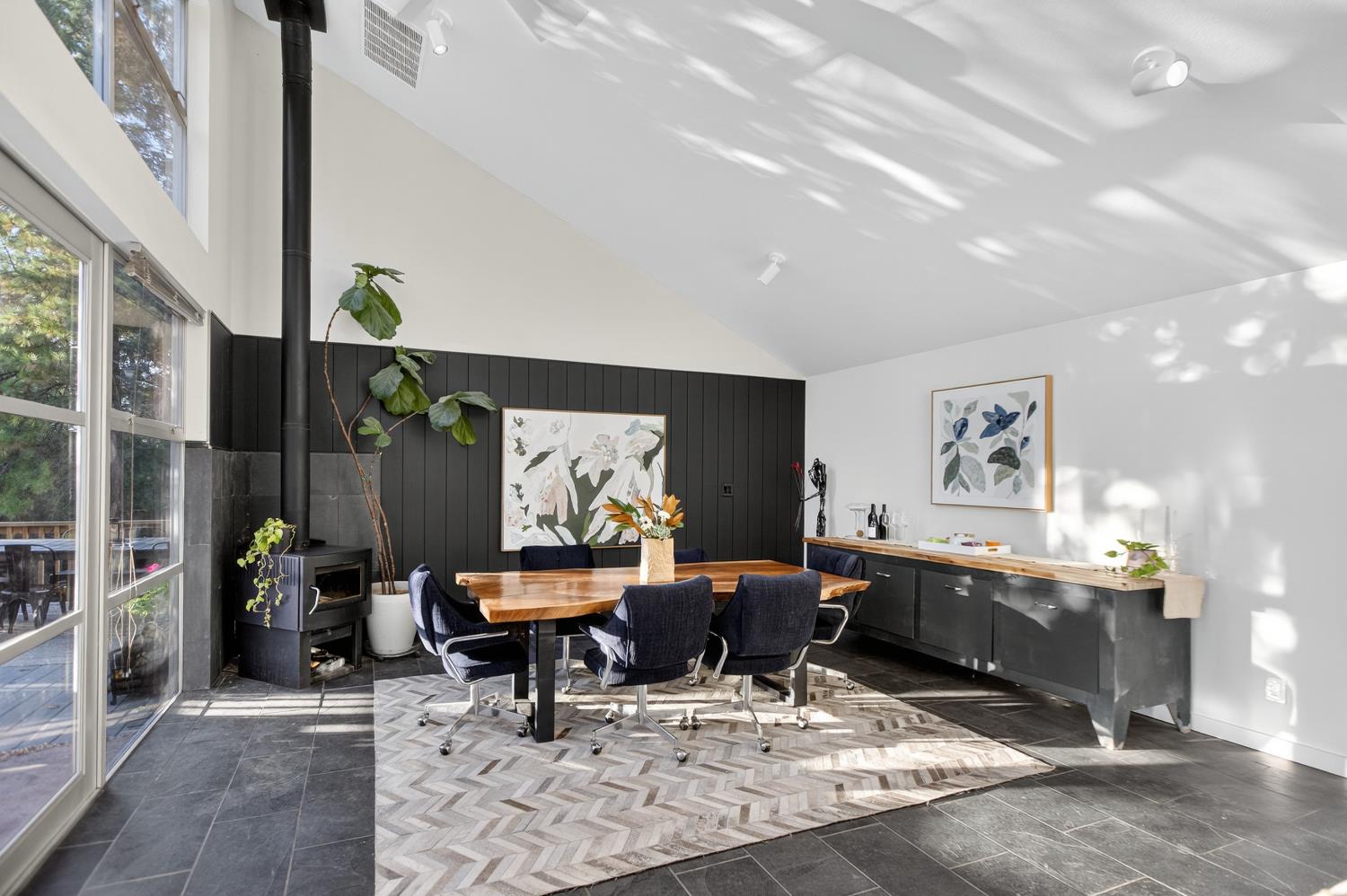 22080 Fiddletown Road Volcano, CA 95689 - Photo 20 of 94 a living room with furniture and a potted plant