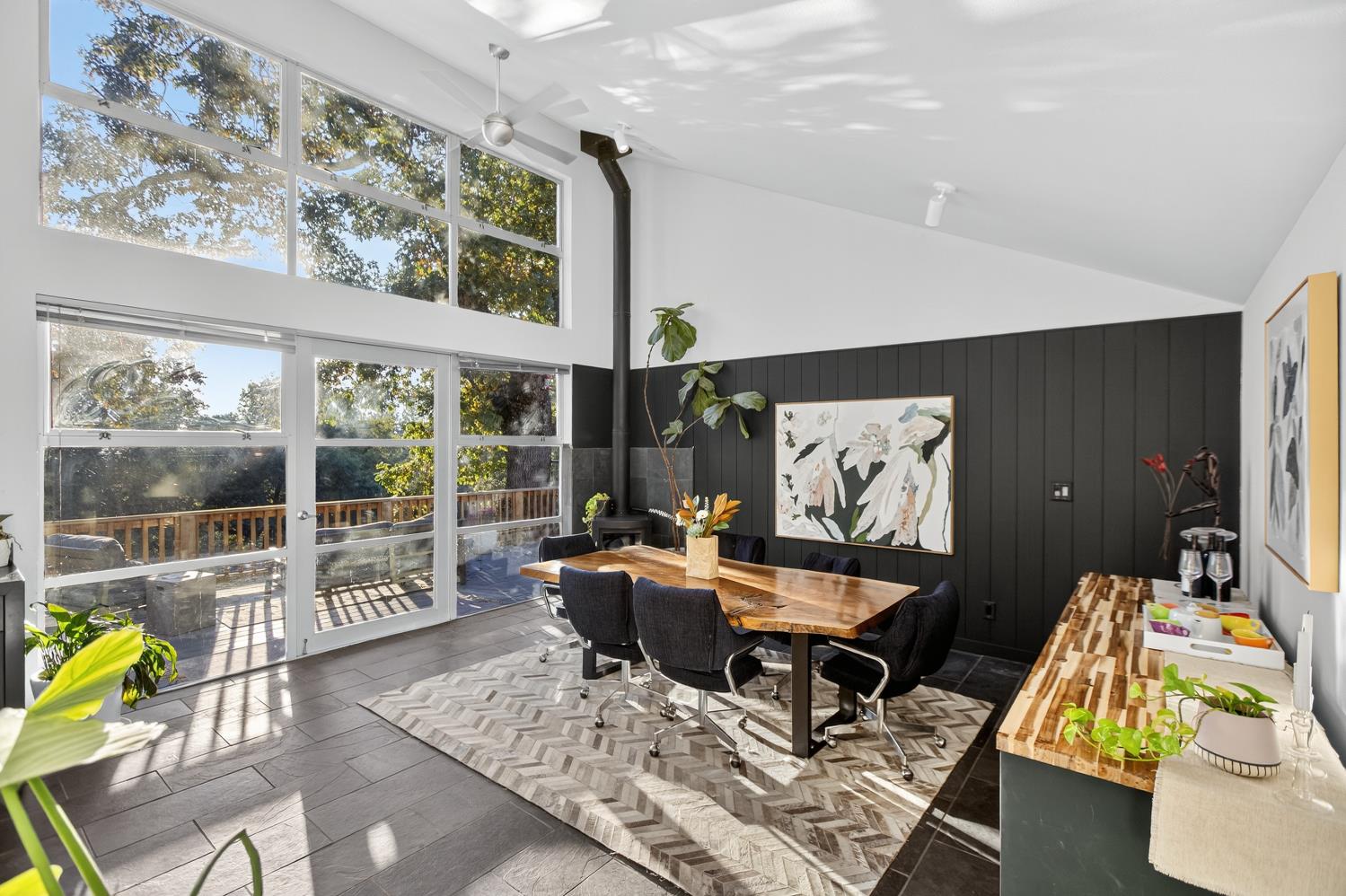 22080 Fiddletown Road Volcano, CA 95689 - Photo 27 of 94 a living room with furniture and a large window