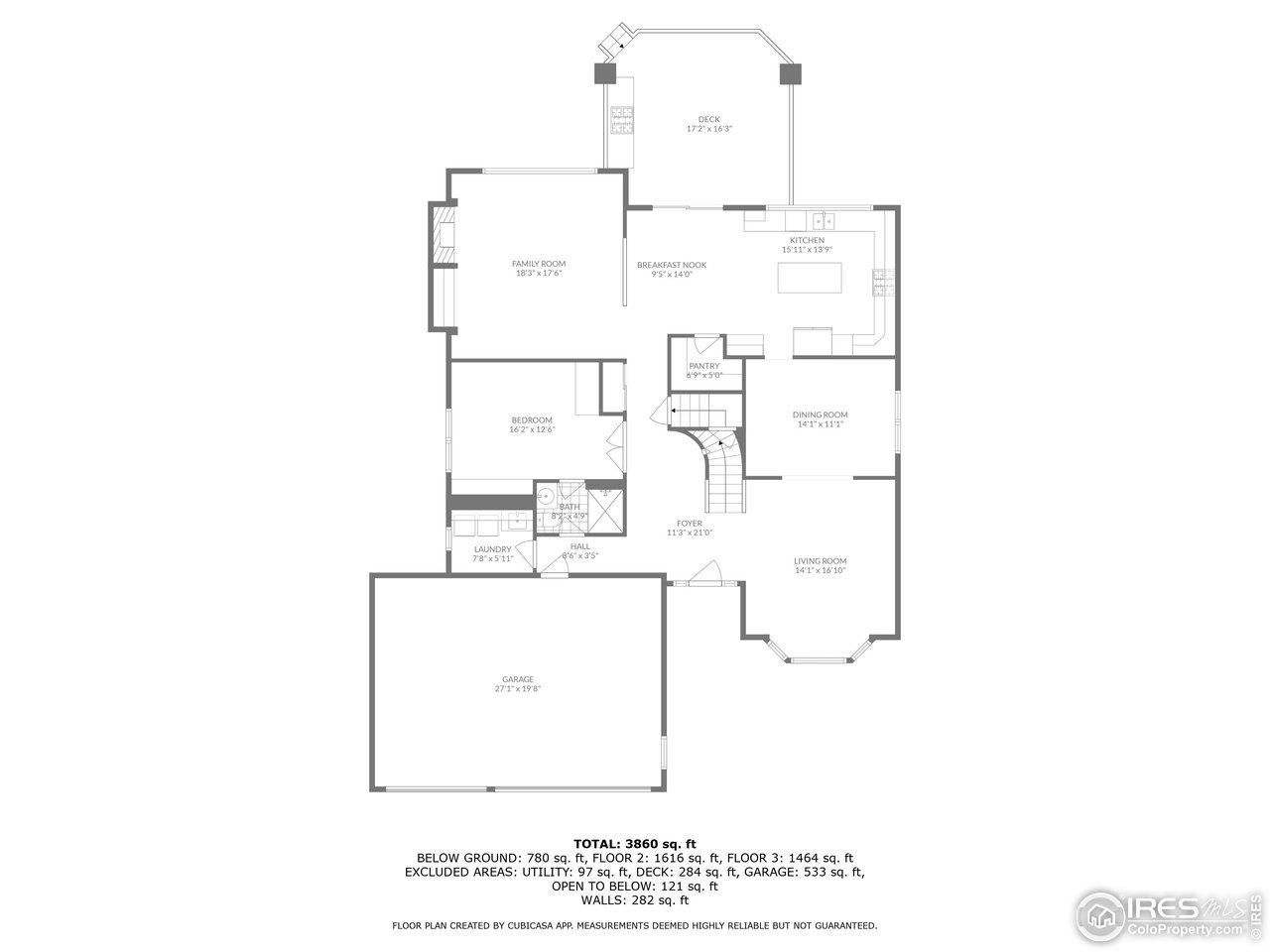 1069 Monarch Way Superior, CO 80027 - Photo 38 of 40 a picture of a room with a white wall and has a large mirror