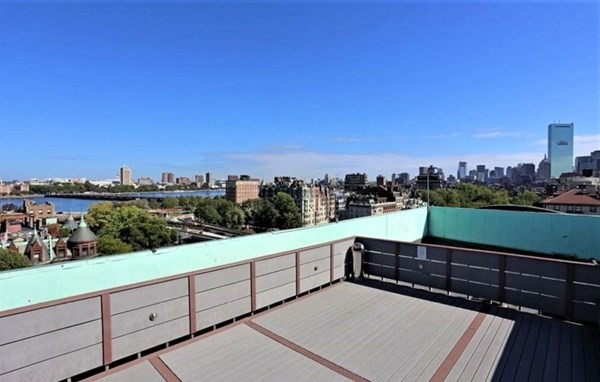 466 Commonwealth Avenue, Unit 302 Boston, MA 02215 - Photo 10 of 12 a view of a terrace with city view