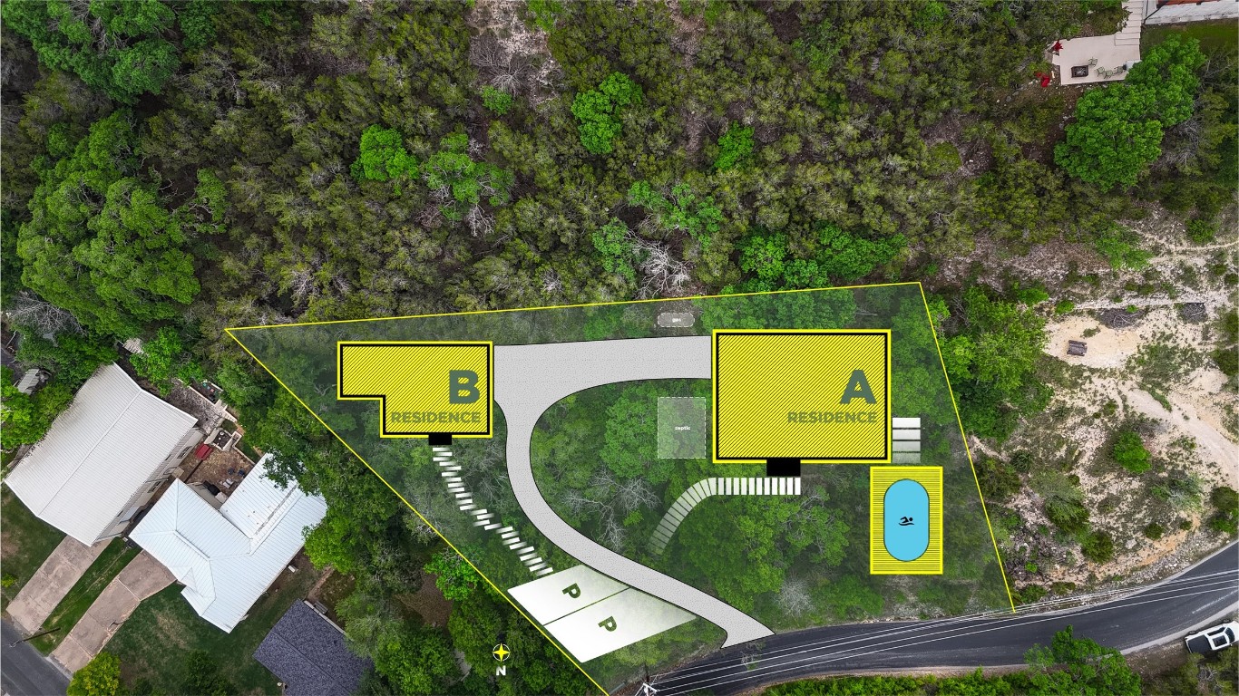 14013 Running Deer Trail Austin, TX 78734 - Photo 1 of 22 an aerial view of a house having outdoor space