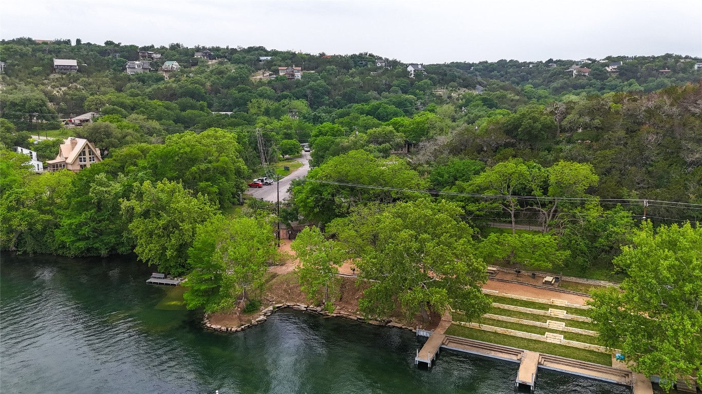 14013 Running Deer Trail Austin, TX 78734 - Photo 10 of 22 an aerial view of a house with a yard