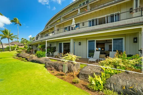 front view of house with a patio