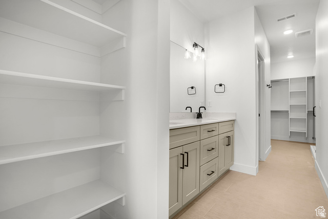 1631 West Century Lane, Unit C Mapleton, UT 84664 - Photo 19 of 31 White shelving unit providing integrated storage