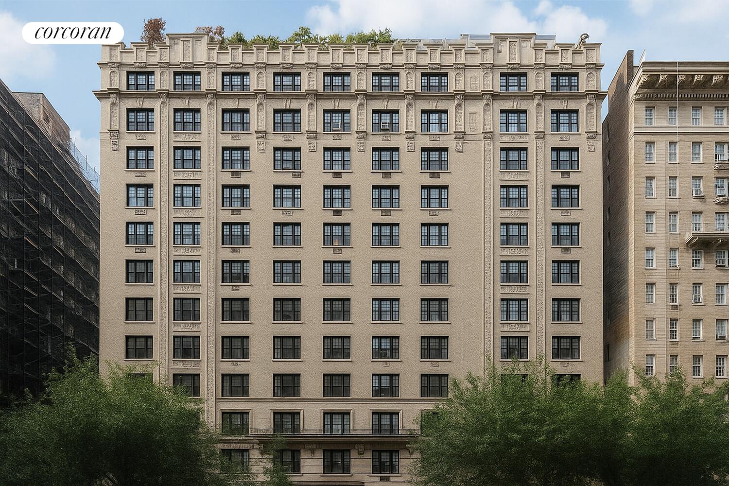 875 Park Avenue, Unit 8D9D Manhattan, NY 10075 - Photo 2 of 26 a view of a building with a window