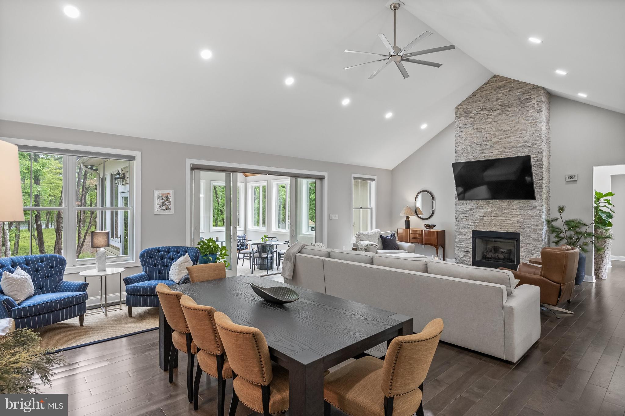 15 Sawmill Road Medford, NJ 08055 - Photo 11 of 49 a view of a dining room with furniture window and outside view