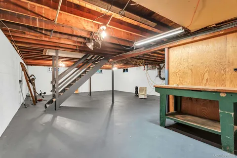 a view of under construction room and staircase