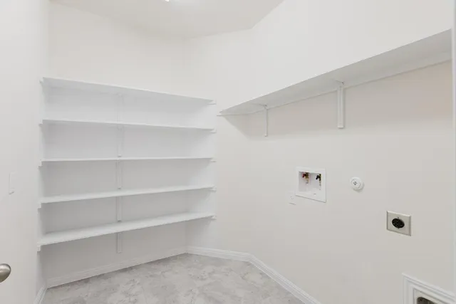 a view of a room with shelf