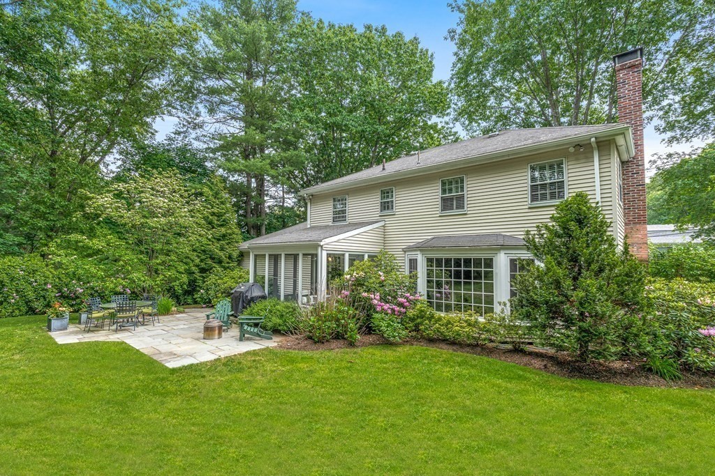 104 Westgate Wellesley, MA 02481 - Photo 25 of 31 a front view of house with yard and green space