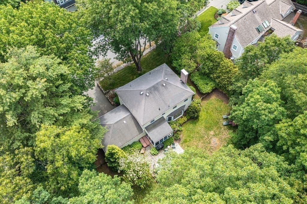 104 Westgate Wellesley, MA 02481 - Photo 31 of 31 an aerial view of a house with yard swimming pool and outdoor seating