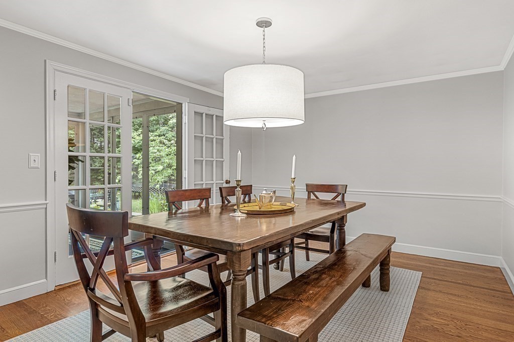 104 Westgate Wellesley, MA 02481 - Photo 10 of 31 a view of a dining room with furniture window and outside view