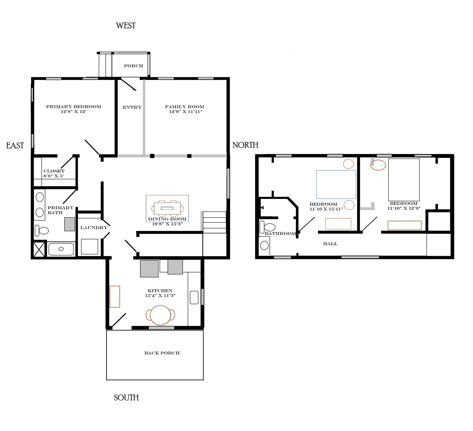 2220 Lee Turner Road Cleveland, TX 77328 - Photo 2 of 15 For perspective and dimension information only. Not to scale.
