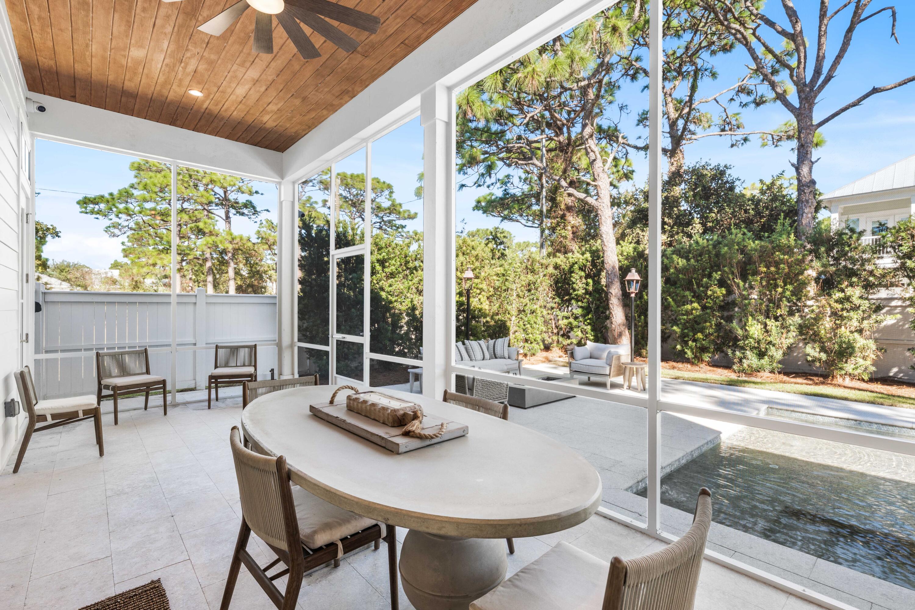 272 San Juan Avenue Santa Rosa Beach, FL 32459 - Photo 74 of 80 Screened Porch