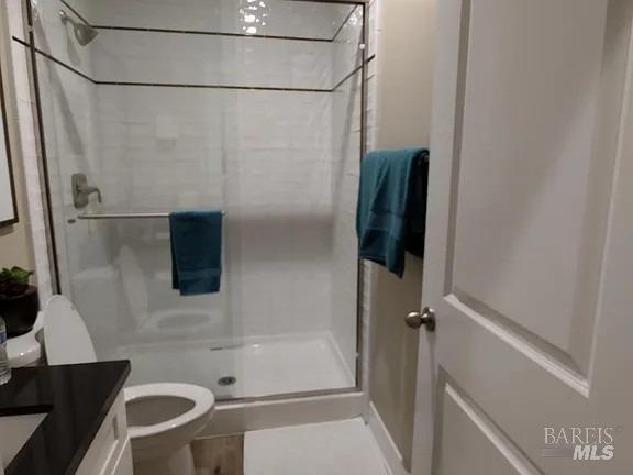 706 Hydrangea Drive Vacaville, CA 95687 - Photo 6 of 10 a bathroom with a shower and a sink