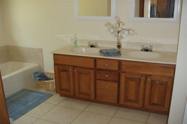 1562 Bush Road Cresco, PA 18326 - Photo 27 of 30 a bathroom with a sink and a mirror