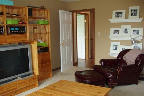 1562 Bush Road Cresco, PA 18326 - Photo 29 of 30 a living room with furniture windows and a flat screen tv