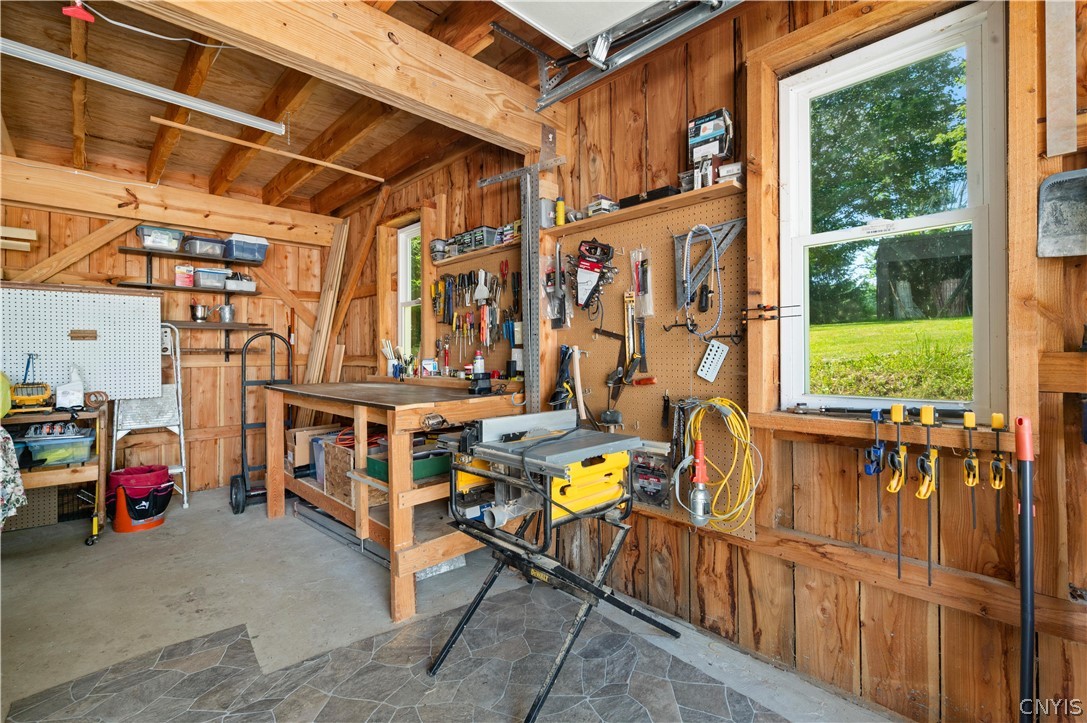 3546 Center Road Madison, NY 13402 - Photo 27 of 50 Shop area of the garage.