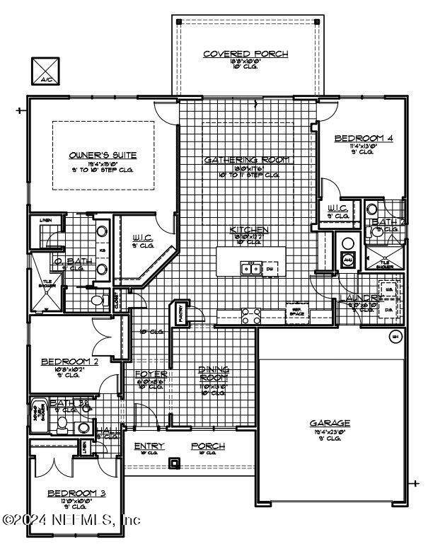 85358 Sandy Rdg Loop, Unit 40 Yulee, FL 32097 - Photo 2 of 2 Palazzo Floorplan