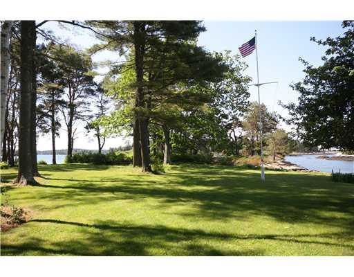 46 Albion Point Road Boothbay, ME 04537 - Photo 10 of 22 View. Expansive lawn areas, 2 sandy...