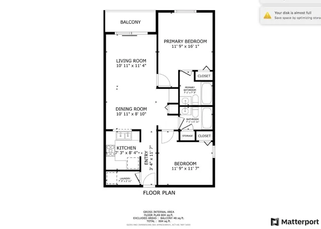 a view of balcony with wooden floor