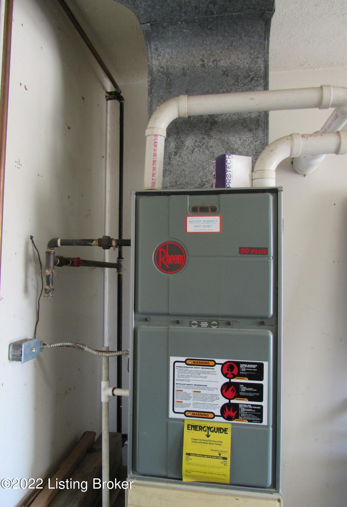105 North Myers Road Brooks, KY 40109 - Photo 46 of 73 Garage Furnace