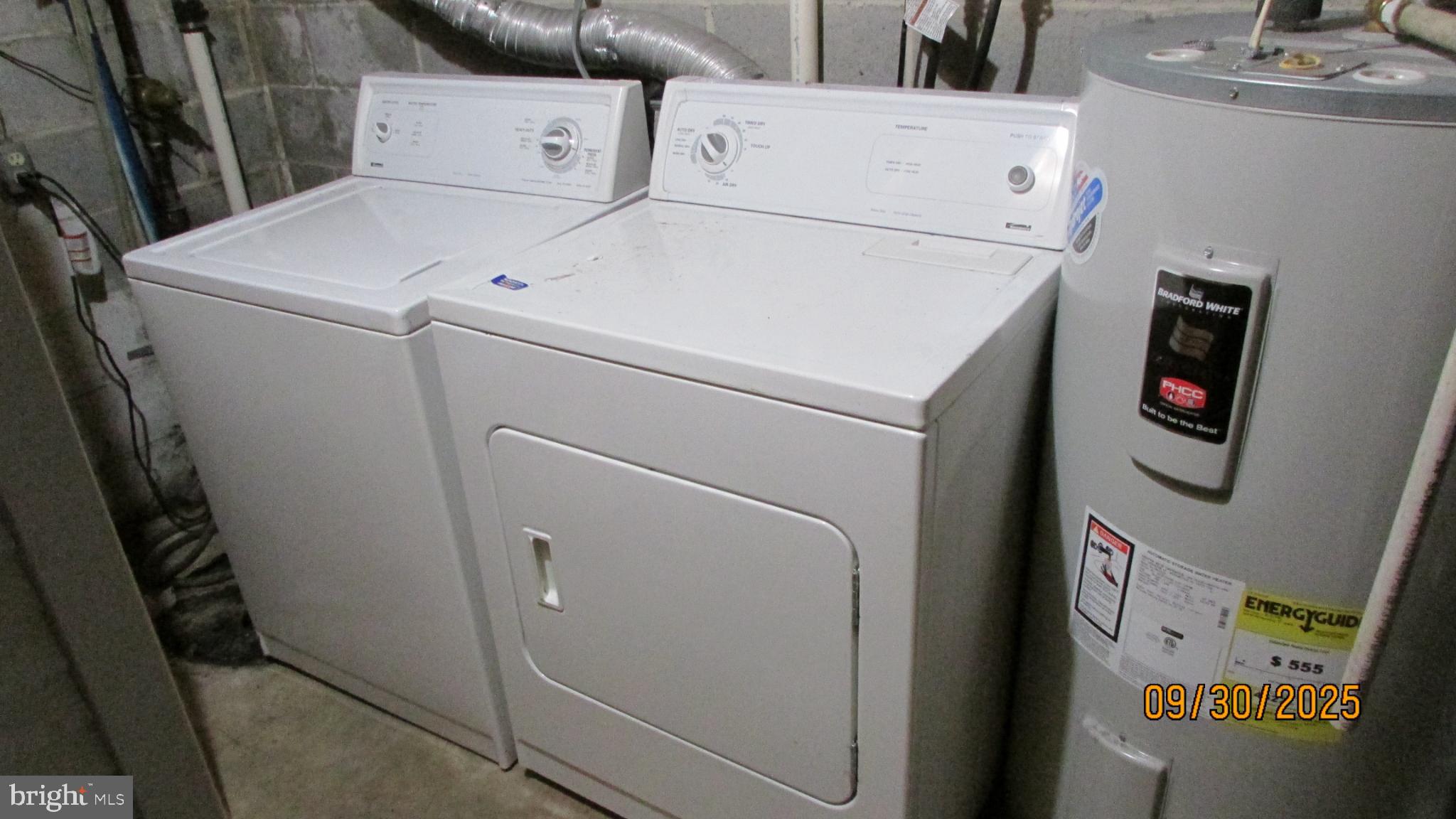 4805 Berwyn House Road, Unit A4805 College Park, MD 20740 - Photo 15 of 17 a utility room with dryer and washer