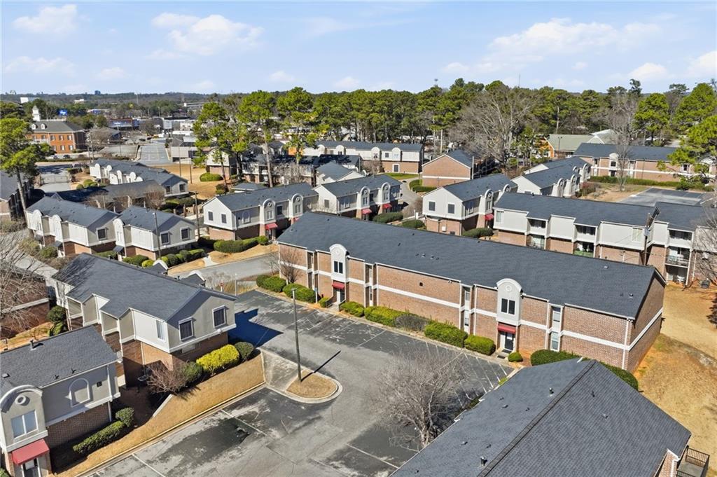 3301 Henderson Mill Road, Unit J1 Atlanta, GA 30341 - Photo 31 of 38 a view of a city with lots of residential buildings