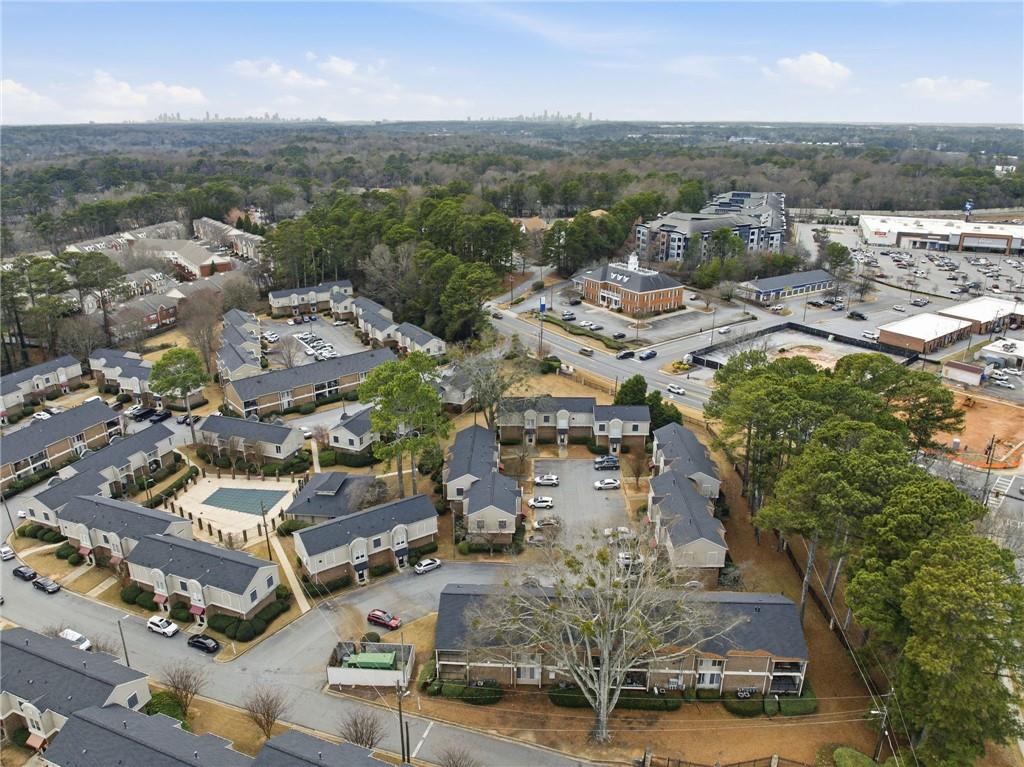 3301 Henderson Mill Road, Unit J1 Atlanta, GA 30341 - Photo 33 of 38 an aerial view of multiple house