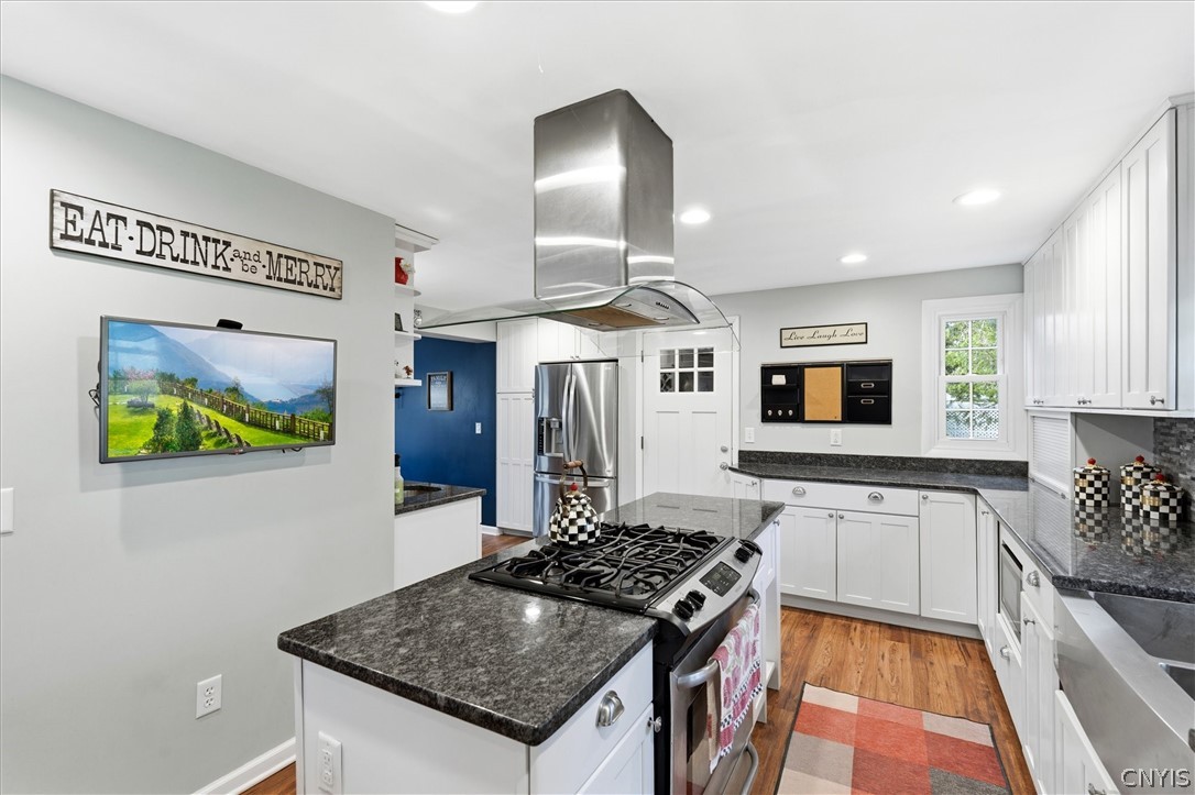 4970 Carnarvon Road Onondaga, NY 13215 - Photo 20 of 50 Plenty of prep space, storage, and room to gather.