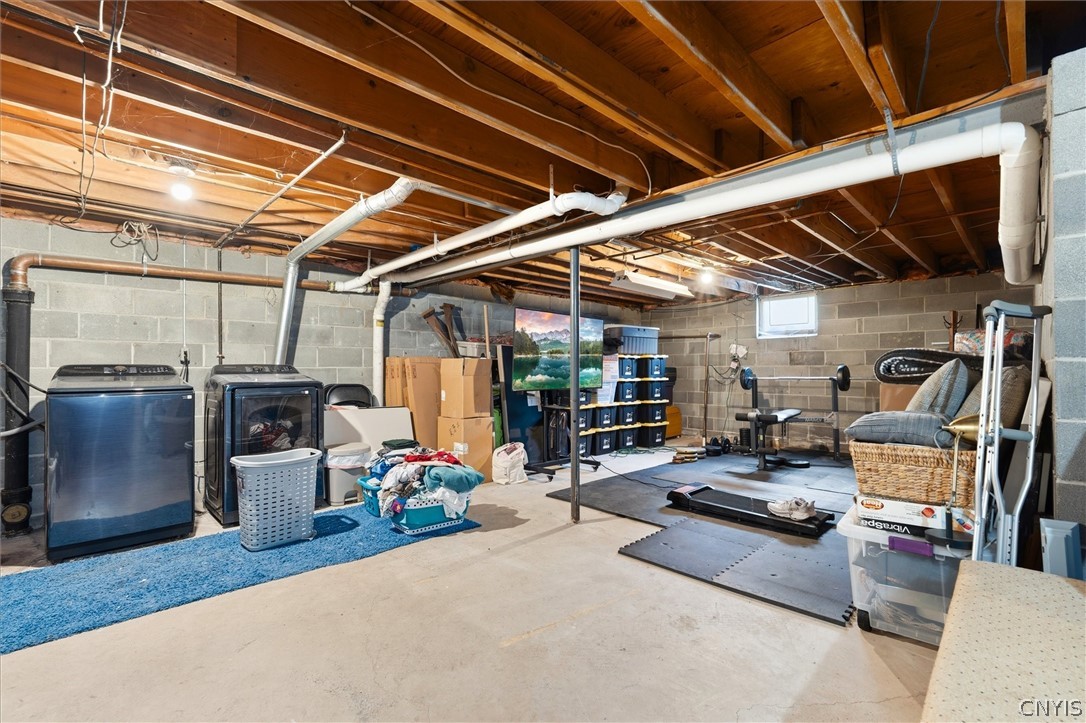 4970 Carnarvon Road Onondaga, NY 13215 - Photo 42 of 50 The lower level offers a dry, spacious footprint w