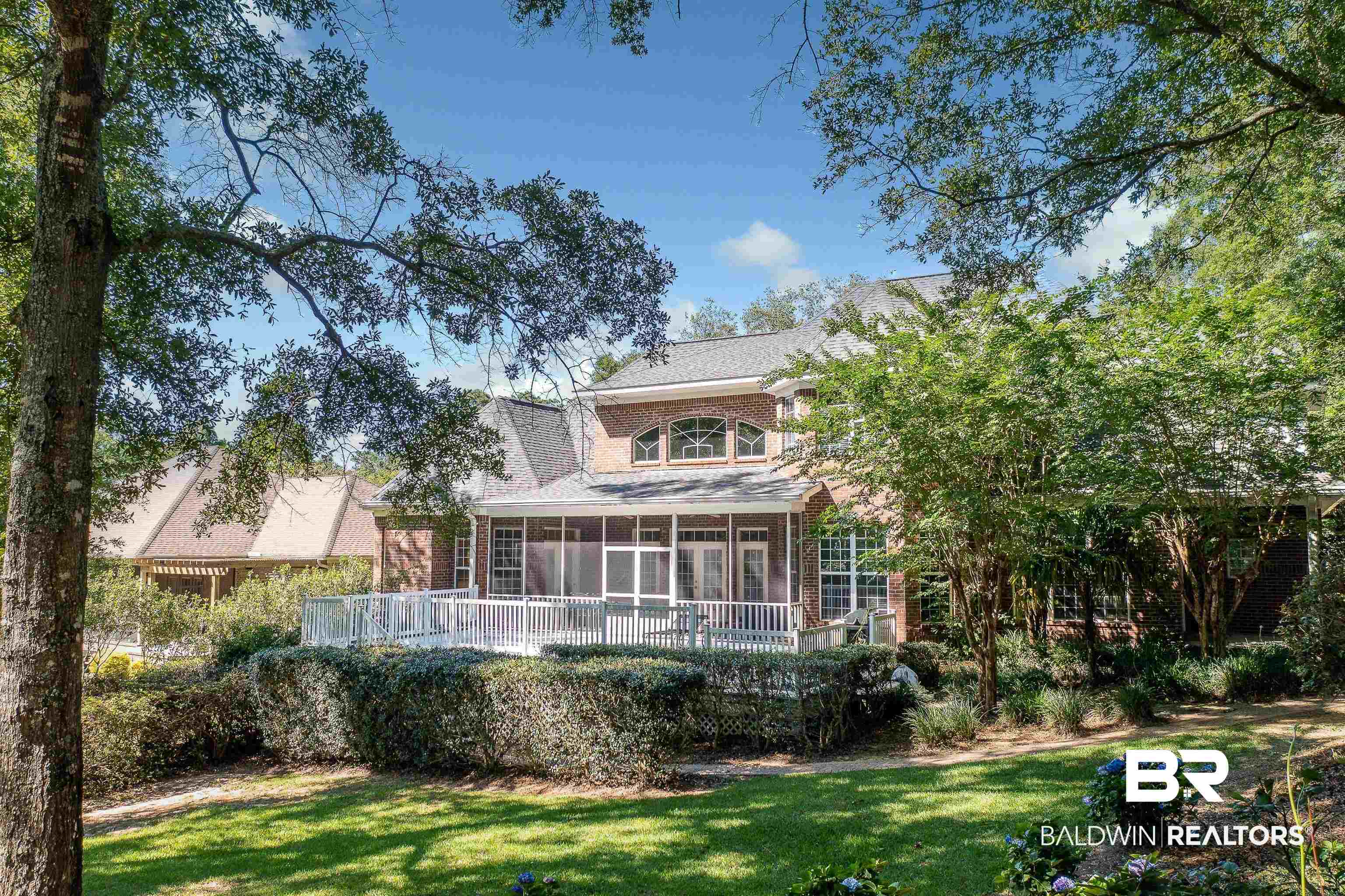 130 McIntosh Bluff Road Fairhope, AL 36532 - Photo 30 of 49 Drone View Back