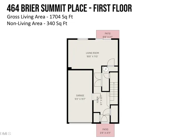 a view of balcony with wooden floor and fence