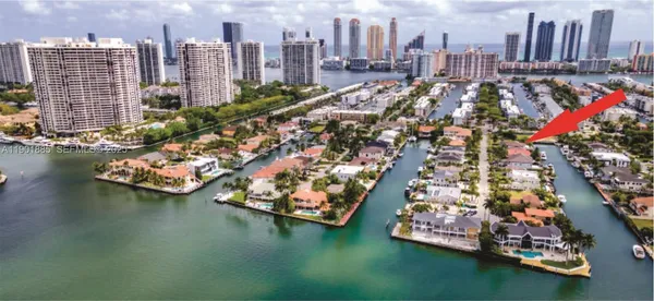 a view of a city with tall buildings