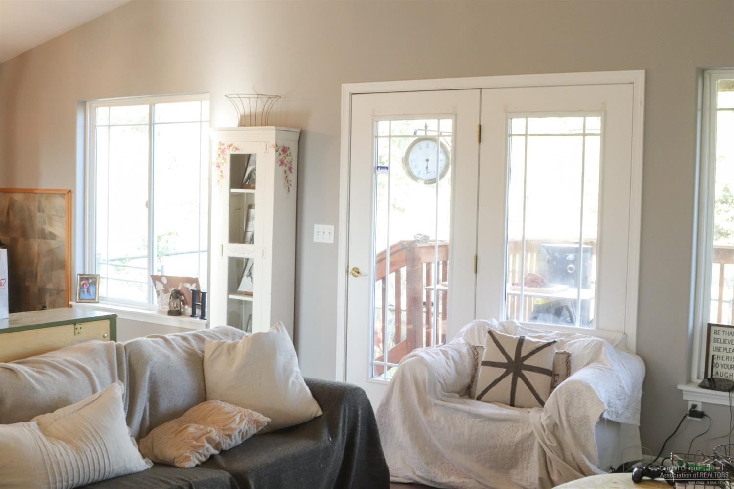3060 Northeast Yellowpine Road Prineville, OR 97754 - Photo 5 of 25 French Doors to back deck