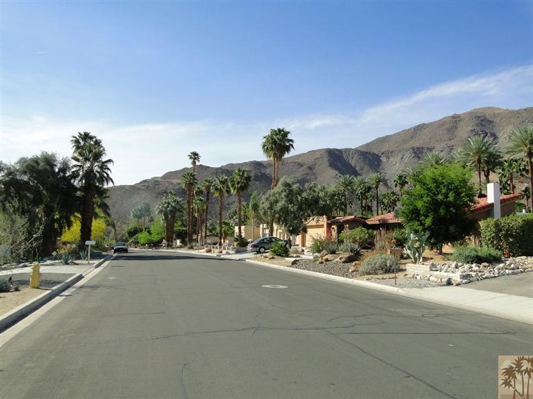 71501 Gardess Road Rancho Mirage, CA 92270 - Photo 5 of 13 a view of a road with a bench in front of it