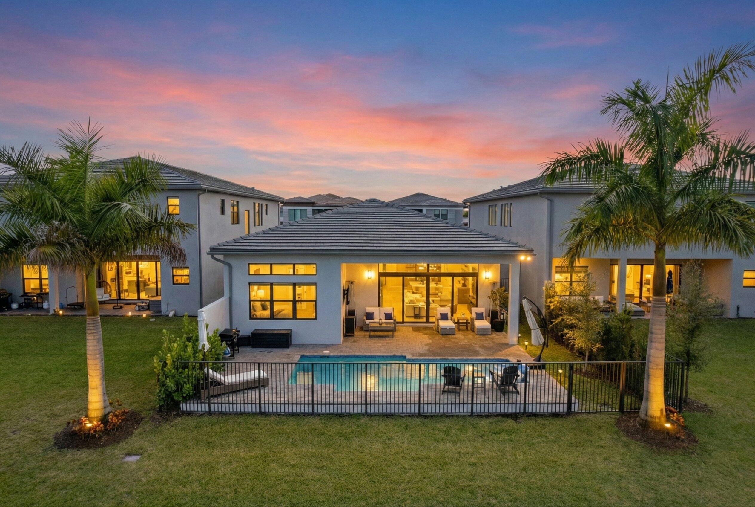 8345 Fishers Is Way Boca Raton, FL 33434 - Photo 35 of 59 Twilight Exterior