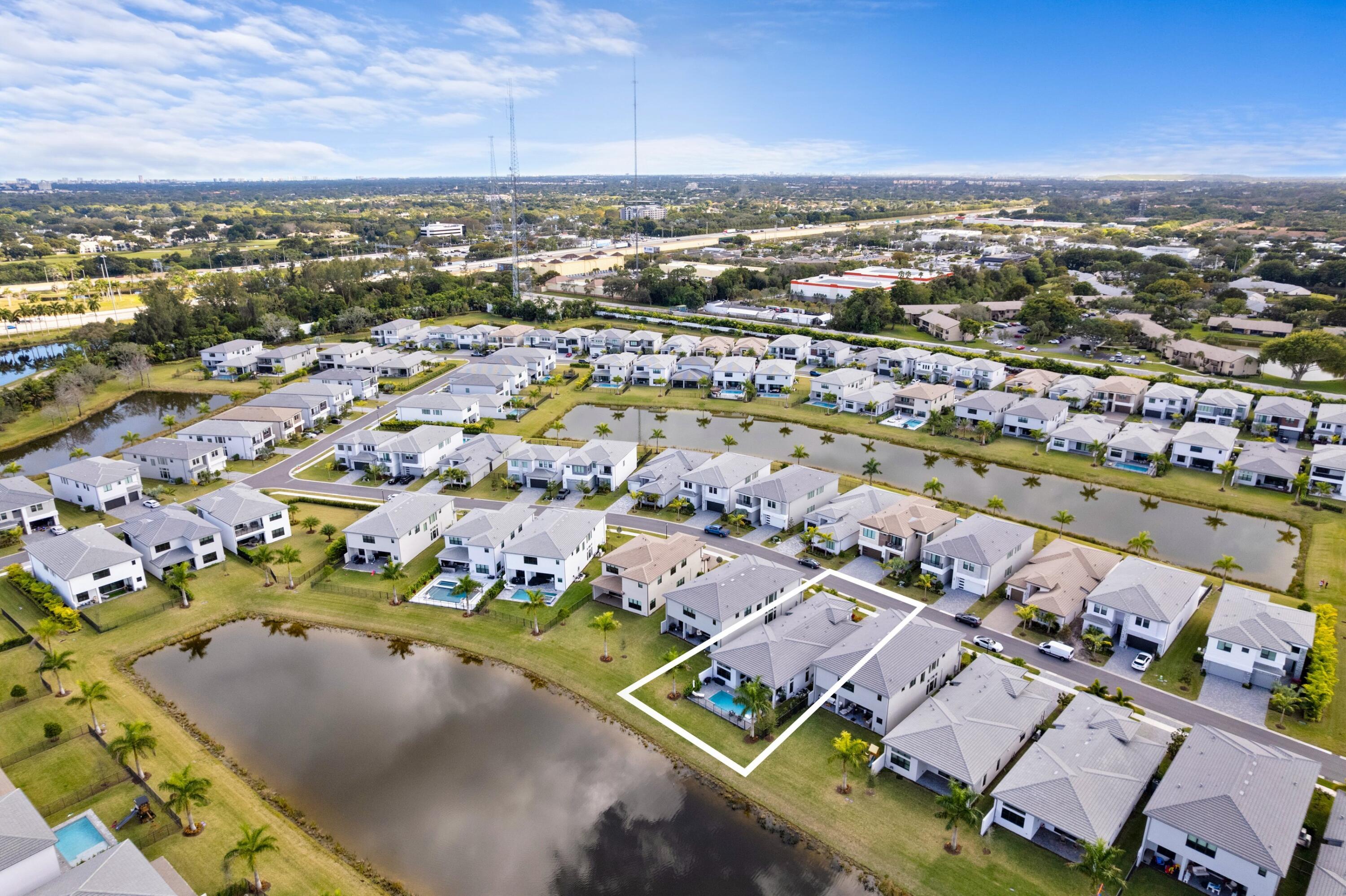 8345 Fishers Is Way Boca Raton, FL 33434 - Photo 44 of 59 Aerial View