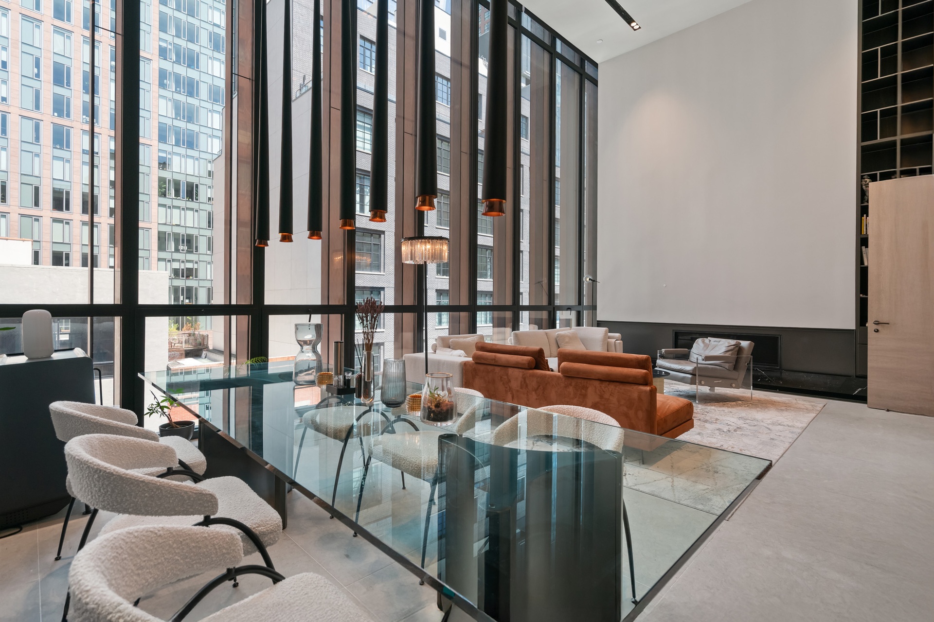 522 West 29th Street, Unit 5B Manhattan, NY 10001 - Photo 4 of 21 a balcony with furniture and a potted plant