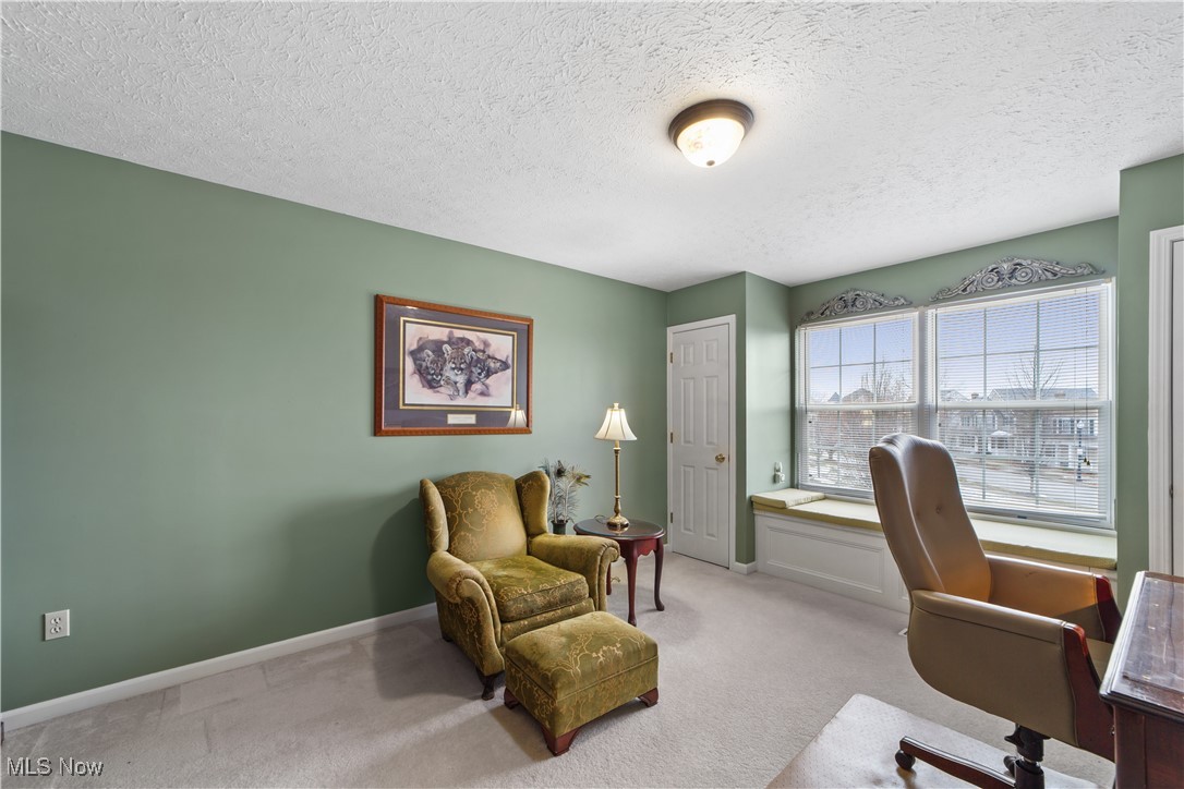 4461 Sexton Road Cleveland, OH 44105 - Photo 24 of 47 Carpeted bedroom featuring a textured ceiling