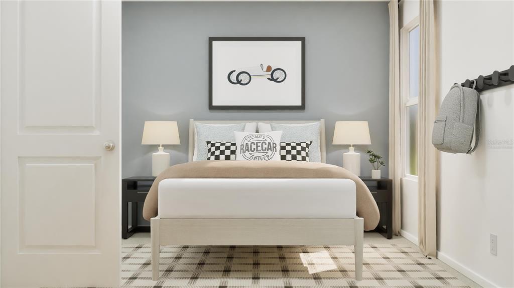 5620 Morant Bay Path Kissimmee, FL 34758 - Photo 13 of 34 a large white bed in a white room