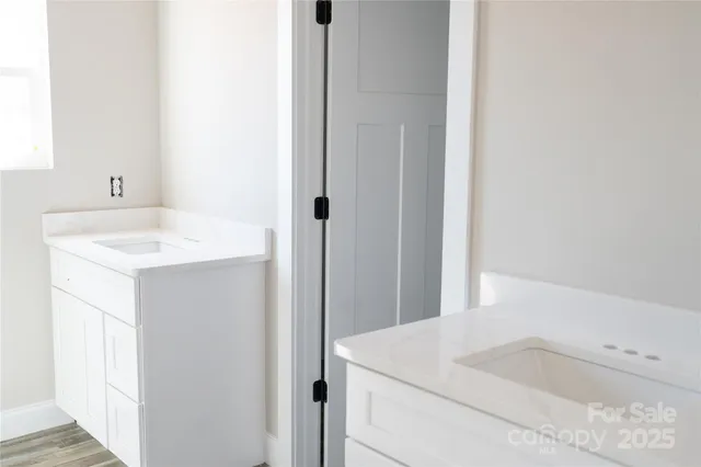 a bathroom with a sink and a bathtub