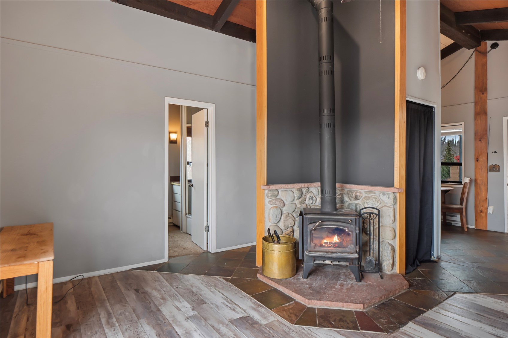 809 Ryan Gulch Road, Unit 809 Silverthorne, CO 80498 - Photo 5 of 18 a view of living room
