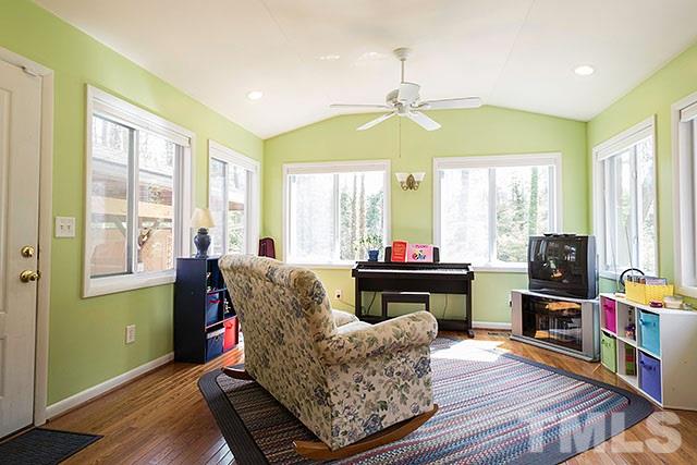 1532 Euclid Road Durham, NC 27713 - Photo 12 of 25 Beautiful sun room with private wooded views.