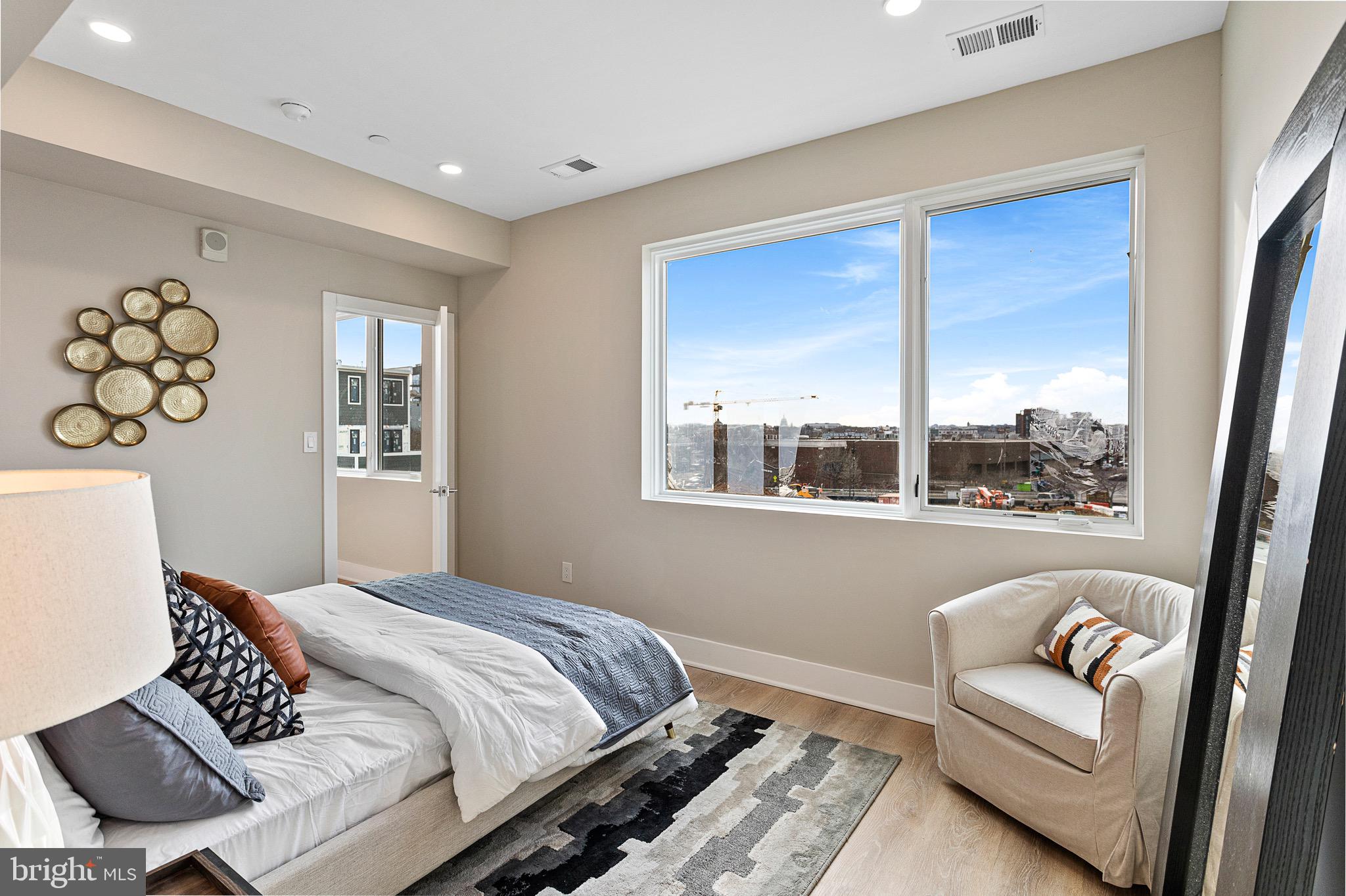 820 18th Street Northeast, Unit 304 Washington, DC 20002 - Photo 11 of 19 Bedroom with Great Views!