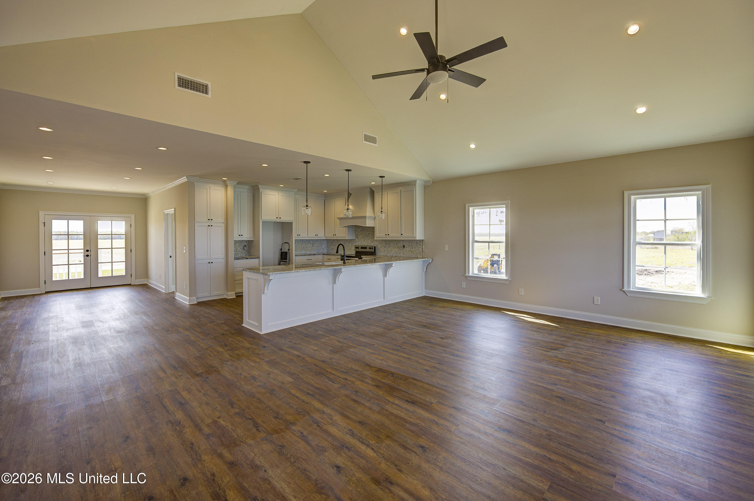 2412 Eagle Lake Shore Road Vicksburg, MS 39183 - Photo 12 of 30 Open Living Area and Kitchen 2