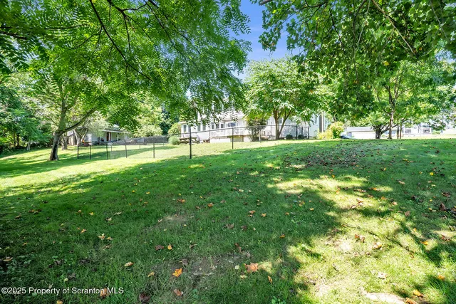 a view of a door of the house