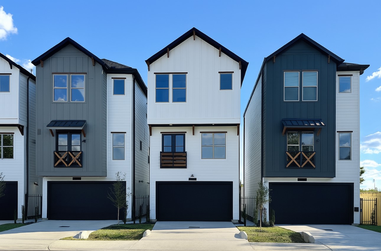 7805 Amelia Road, Unit B Houston, TX 77055 - Photo 21 of 35 Private driveways & Private backyards!!