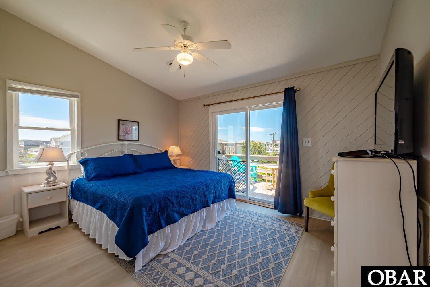 10317 South Old Oregon Inlet Road Nags Head, NC 27959 - Photo 39 of 50 Top Level King Bedroom #1