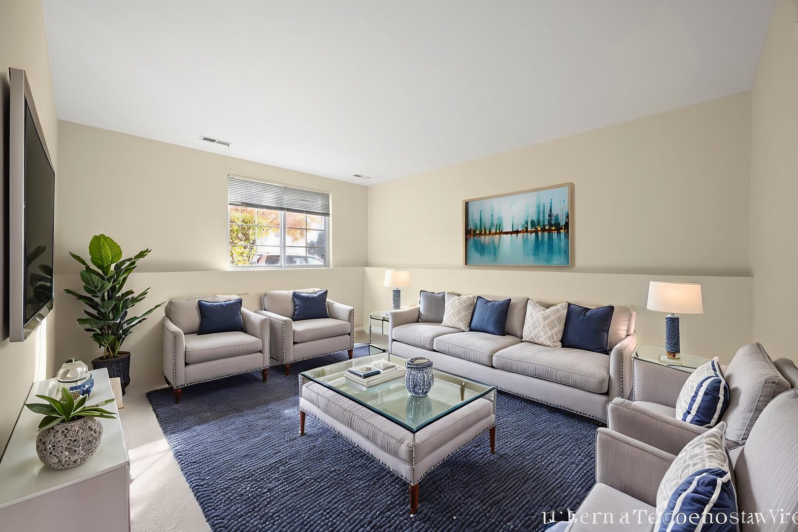 2464 Emily Lane Elgin, IL 60124 - Photo 12 of 16 a living room with furniture and a potted plant