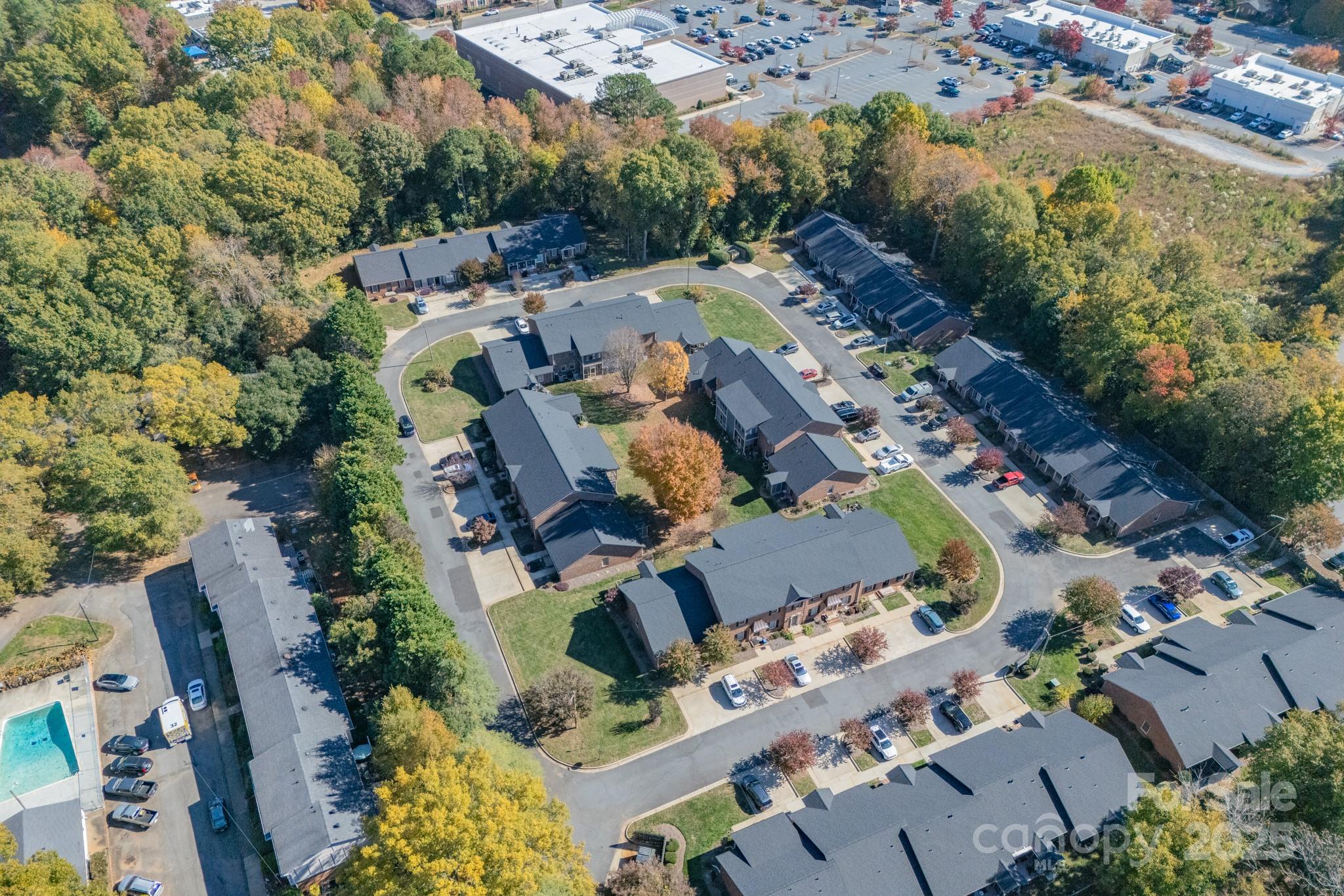 201 Pointe Circle Rock Hill, SC 29732 - Photo 30 of 32 an aerial view of a house with a yard